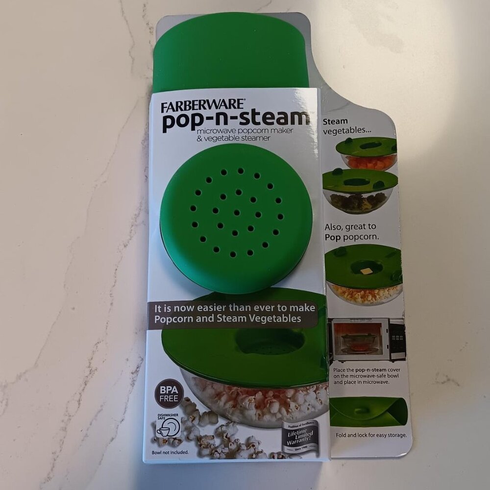 Popcorn Popper Pop-N-Steam NEW